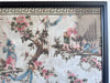 A Triptych of 18th C Chinoiserie Block Printed, Hand Painted Canvas Wall Coverings 
