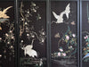 A Set of Four 1930's Embroidered Japanese Silk Panels