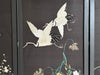 A Set of Four 1930's Embroidered Japanese Silk Panels