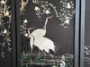 A Set of Four 1930's Embroidered Japanese Silk Panels