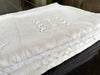 Antique French Monogrammed Linen Sheet - 'LH' - Four available