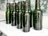 Vintage French Green Glass Lemonade Bottles