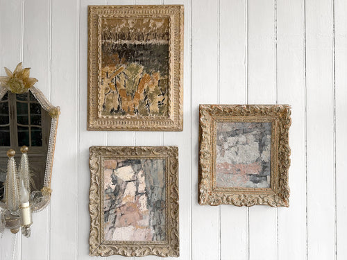 An Abstract Landscape by Jean-Pierre Villeneuve in Montparnasse Frame