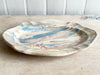 Vintage Pichon d'Uzès Marbled Ceramic Serving Dish