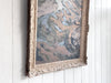 A Large Abstract Acrylic on Paper Artwork by Jean-Pierre Villeneuve in a Montparnasse Frame.