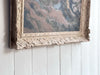 A Large Abstract Acrylic on Paper Artwork by Jean-Pierre Villeneuve in a Montparnasse Frame.