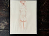 A 1980's French Framed Sanguine Life Study II