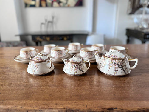 1920's Japanese Tea Set in the Satsuma Style