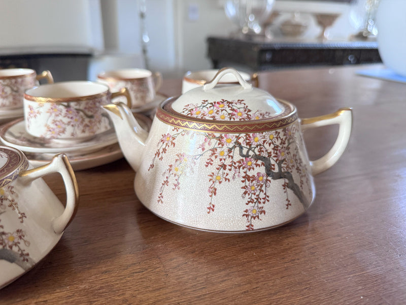 1920's Japanese Tea Set in the Satsuma Style