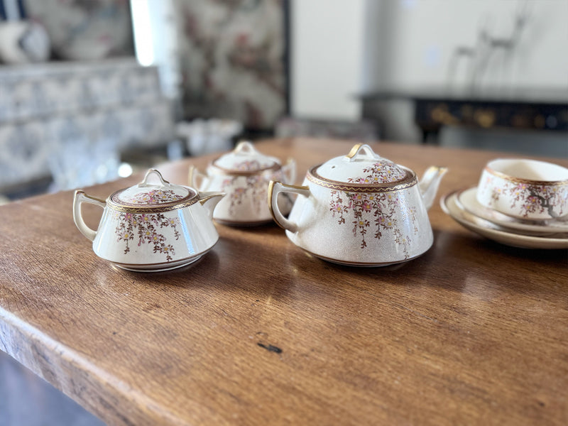 1920's Japanese Tea Set in the Satsuma Style