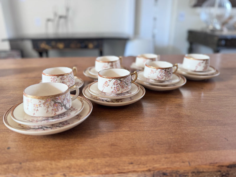 1920's Japanese Tea Set in the Satsuma Style