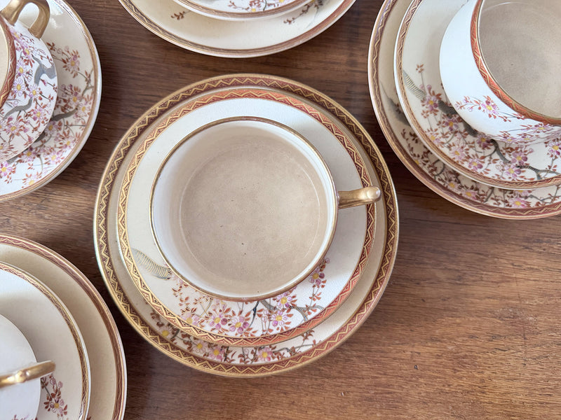 1920's Japanese Tea Set in the Satsuma Style