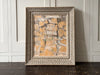 A Mixed Media Abstract Artwork by Jean Pierre Villeneuve in Emile Bouché Frame
