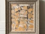 A Mixed Media Abstract Artwork by Jean Pierre Villeneuve in Emile Bouché Frame