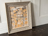 A Mixed Media Abstract Artwork by Jean Pierre Villeneuve in Emile Bouché Frame