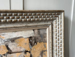A Mixed Media Abstract Artwork by Jean Pierre Villeneuve in Emile Bouché Frame