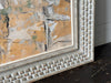 A Mixed Media Abstract Artwork by Jean Pierre Villeneuve in Emile Bouché Frame