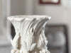 A 1960's Manises White Ceramic Vase