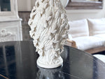 A 1960's Manises White Ceramic Vase