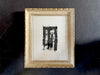 One of Two Monochrome Vintage Artworks in Montparnasse Frame
