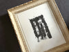 One of Two Monochrome Vintage Artworks in Montparnasse Frame