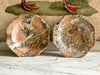 Vintage Pichon d'Uzes Marbled Ceramic Plates - Sold Separately