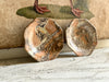 Vintage Pichon d'Uzes Marbled Ceramic Plates - Sold Separately