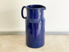 A Very Large 1970's Italian Cobalt Blue Ceramic Jug