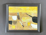 A 1950's Oil On Board Still Life in the Style of William Scott