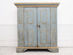 A Late 17th Century Painted Venetian Two Door Cupboard