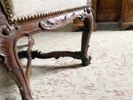 A Rare 18th C French Ratchet Adjustable Wing Chair