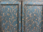 A Late 18th Century North Italian Blue & White Painted Cupboard