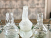 Exquisite Hand Blown 18th Century French Glass Oil Vessels - Set of Three