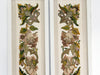 A Pair of 18th Century Embroidered Italian Framed Panels