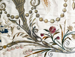 A Large 18th C Italian Framed Silk Embroidery