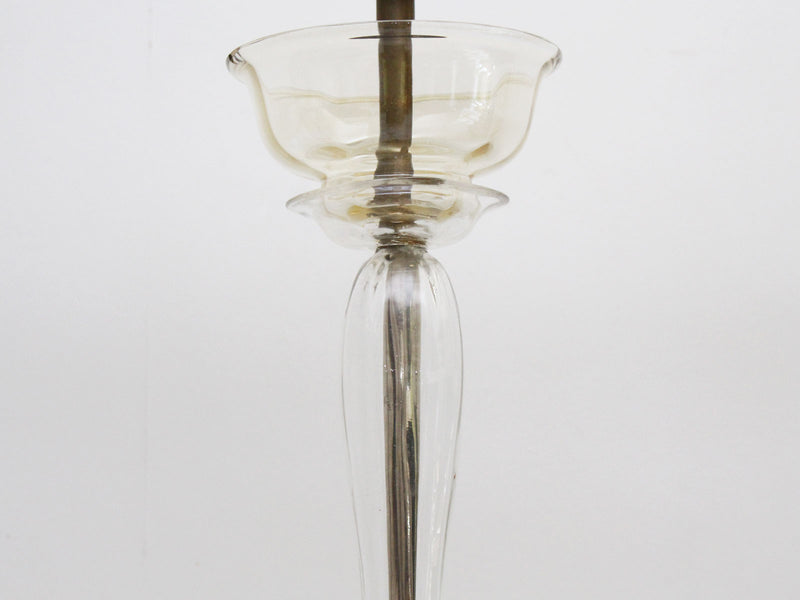 A 1920's Six Arm Murano Glass Chandelier