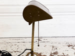 A 1920's Brass Desk Lamp