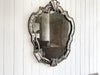 A 1930's Venetian Mirror with Dark Foxed Plate