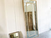 A 1960's French Dressing Mirror with Triple Reeded frame and Illuminated Etched Border