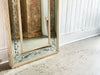 A 1960's French Dressing Mirror with Triple Reeded frame and Illuminated Etched Border
