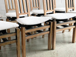 A Set of Eight 1970's Italian Dining Chairs