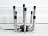 A 1970's Chrome Eight Arm Table Light Centre Piece