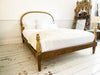 A 19th C French Water Gilt Double Bed - Antique European decorative furniture UK - Fine Antiques - Antique Furniture uk - Decorative French Antiques UK - Streett Marburg