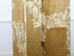 A Napoleon III decorative paper on hessian screen