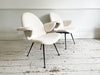 A Pair of Faux Sheepskin 302 Armchairs by Willem Kendrik Gispen for Kembo