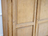 19th Century Wide French Painted Linen Cupboard Armoire