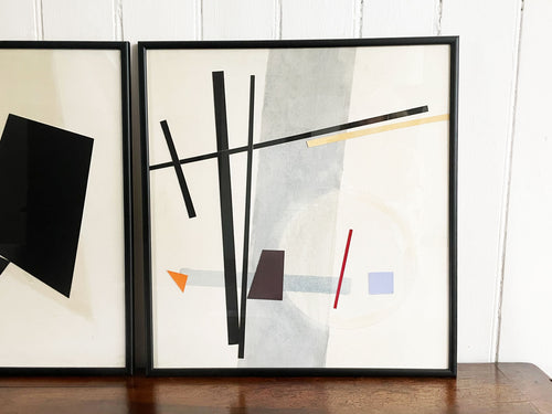 One of Six Contemporary Abstract Collage Artworks No. 3