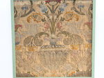 A Set of Four Early 19th C French Woven Silk Panels