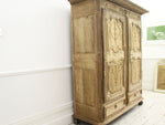 A Late 17th/Early 18th C French Finely Carved Oak Two Door Armoire
