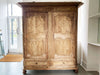A Late 17th/Early 18th C Flemish Finely Carved Oak Two Door Armoire